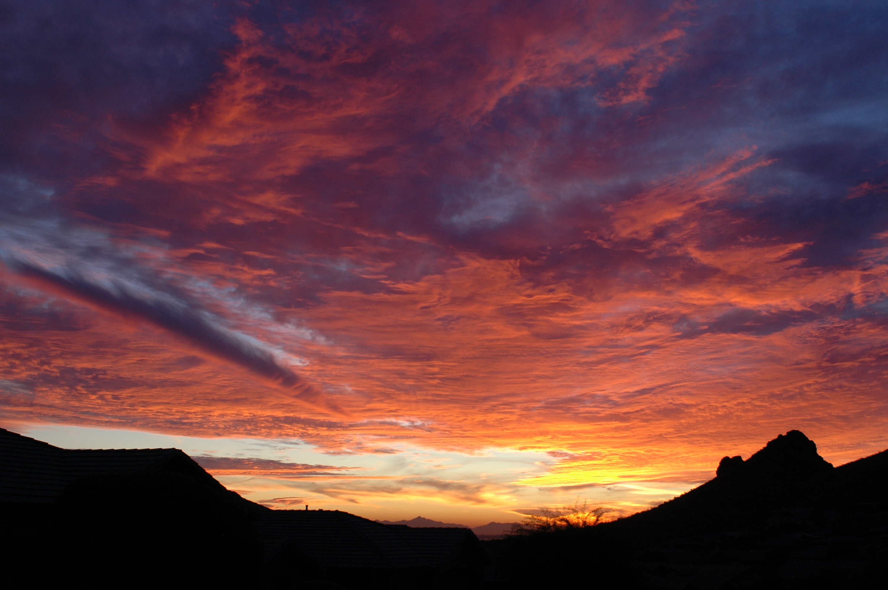 Joe Dobrow photo of sunset in Arizona